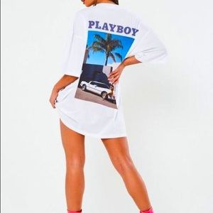 COPY - MISSGUIDED X PLAYBOY Tshirt Dress